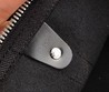 Сумка дорожная кожаная Louis Vuitton KeepAll черно-серая 55х30