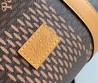 Дорожная кожаная сумка Louis Vuitton коричневая