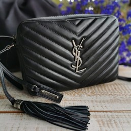Женская сумка Yves Saint Laurent черная 24х16