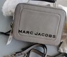 Женская кожаная сумка Marc Jacobs серая