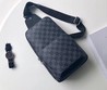 Мужская планшетка Louis Vuitton серая 30х22