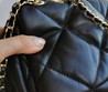 Кожаная сумка Chanel черная 30х18