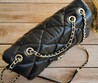 Кожаная сумка Chanel черная 25х15