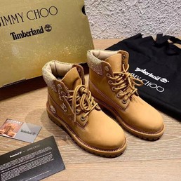 Женские ботинки Jimmy Choo коричневые