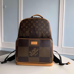 Кожаный рюкзак Louis Vuitton коричневый