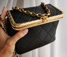 Кожаная женская сумка Chanel черная