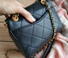 Кожаная женская сумка Chanel черная