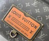 Кожаный рюкзак Louis Vuitton серый