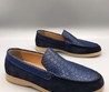 Лоферы Loro Piana синие