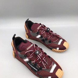 Мужские кроссовки Dolce & Gabbana бордовые