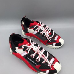 Мужские кроссовки Dolce & Gabbana черно-красные