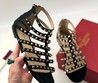 Женские сандалии Valentino Rockstud черные