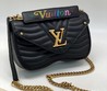 Женская сумка Louis Vuitton черная 21Х13,5