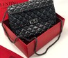 Женская сумка Valentino Rockstud Spike черная 23Х15