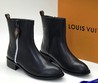 Ботинки Louis Vuitton кожаные черные