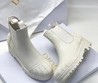 Женские ботинки Christian Dior Iron белые кожа