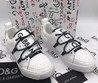Мужские кожаные кроссовки Dolce & Gabbana new collection 2020-2021 белые