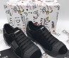 Мужские кроссовки замшевые Dolce & Gabbana new collection 2021-2022 черные