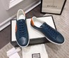 Кеды Gucci new collection 2021 синие