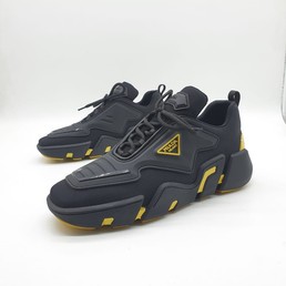 Мужские кроссовки Prada коллекция 2021-2022 черные