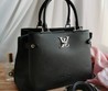 Женская сумка Louis Vuitton черная 37x22