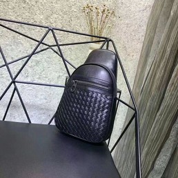 Мужская планшетка Bottega Veneta черная 33х17