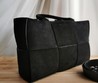 Женская сумка Bottega Veneta черная 36x25