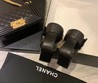 Женские туфли Chanel белые с черным носом