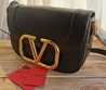 Женская сумка Valentino Garavani черная 28Х19