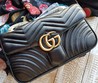 Женская сумка Gucci Marmont Should черная 27х16