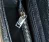 Женская сумка Yves Saint Laurent черная с серебряной цепочкой 26x17