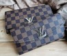 Кошелек кожаный Louis Vuitton коричневый 19х10,5