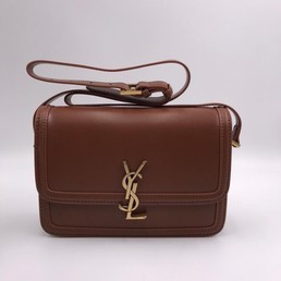 Женская сумка Yves Saint Laurent коричневая 23x16