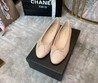 Женские балетки Chanel бежевые